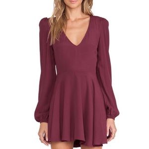 Lovers & Friends Shimmy Fit and Flare Dress